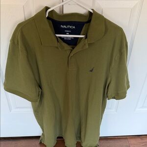 Nautica Men's Classic Green Polo Shirt